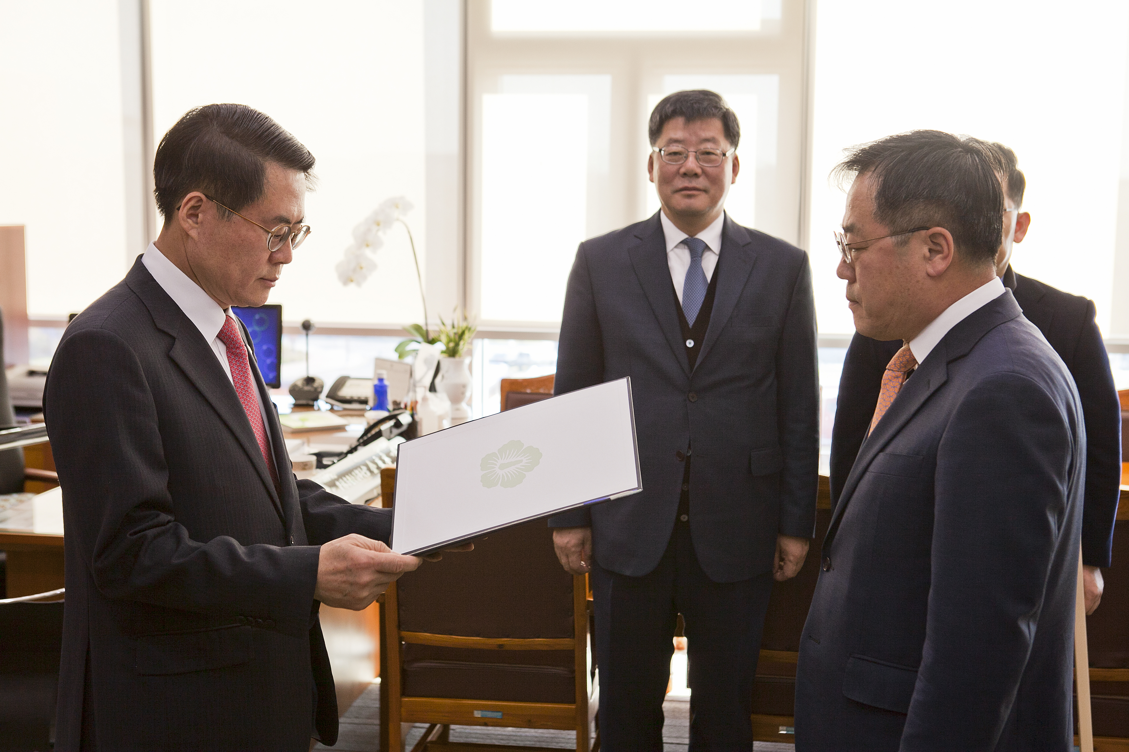 CEO 임명장 수여식